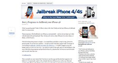 Desktop Screenshot of jailbreak4s5.com